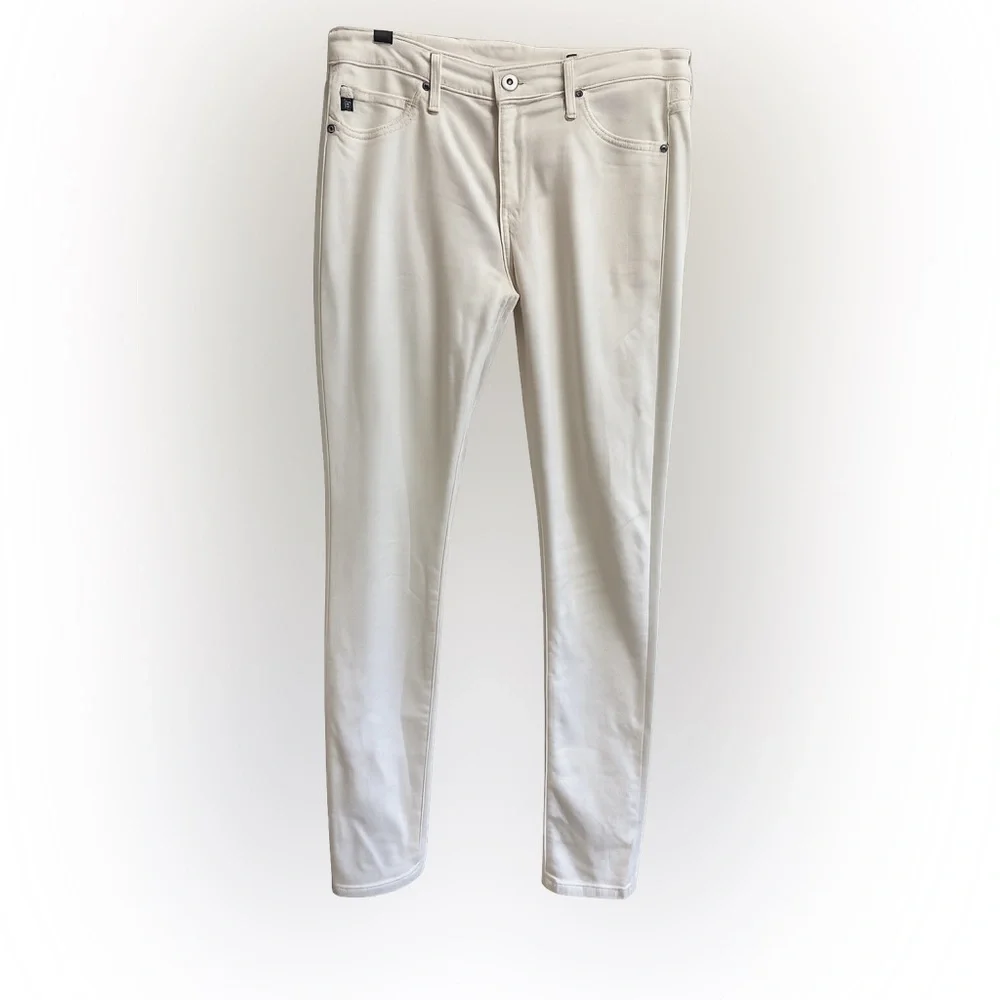NWOT Ag Adriano Goldschmied White Skinny Jeans